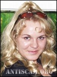 Russian scammer Yaroslava Grenik